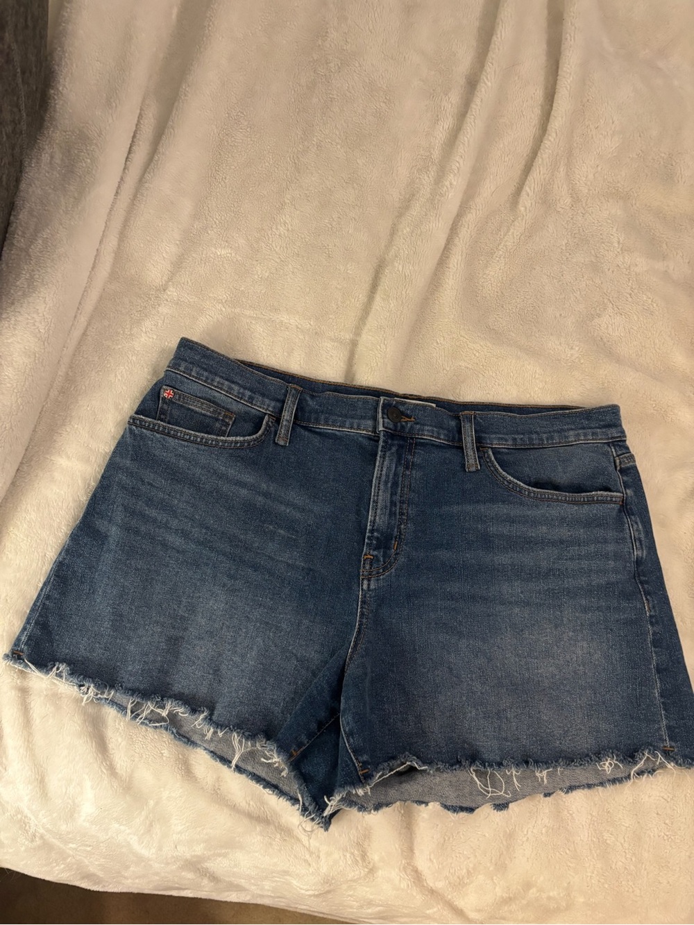 Hudson Denim Cutoff Women's Shorts - Blue